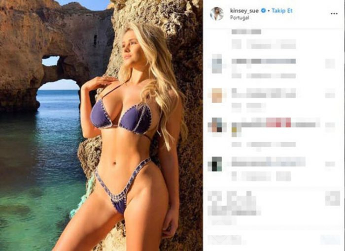 Kinsey Wolanski'den cesur pozlar.