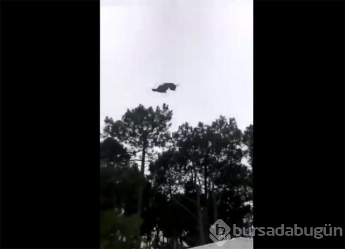 Helikopterden canlı canlı attılar!