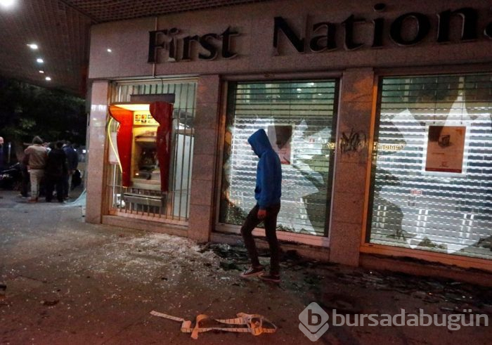 Lübnan protestolarında 35 yaralı