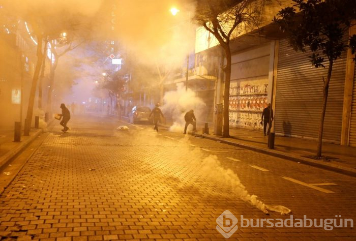 Lübnan protestolarında 35 yaralı