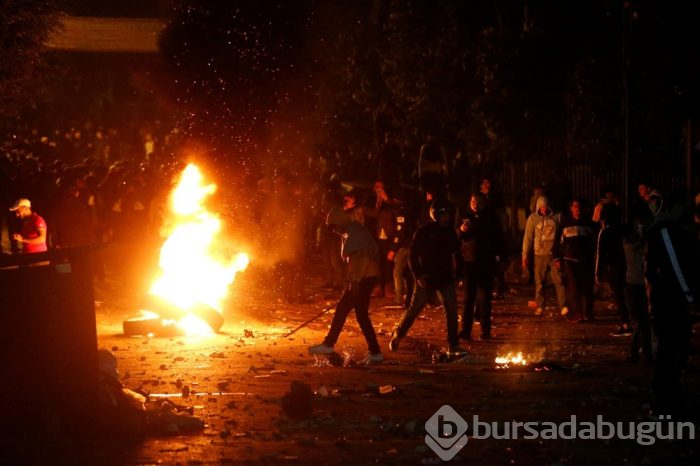 Lübnan protestolarında 35 yaralı