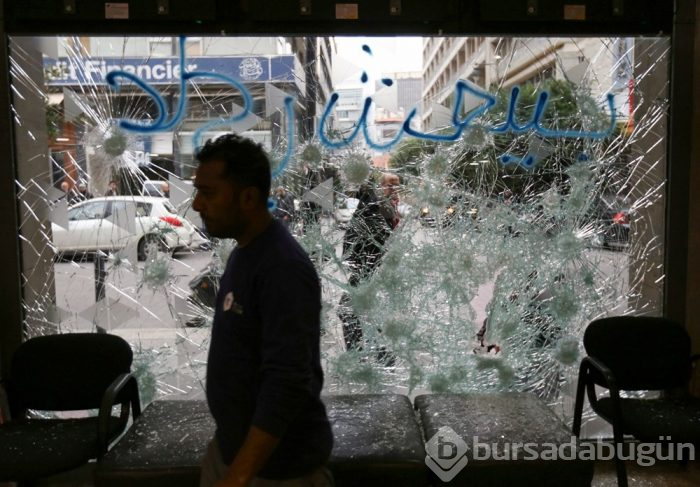 Lübnan protestolarında 35 yaralı