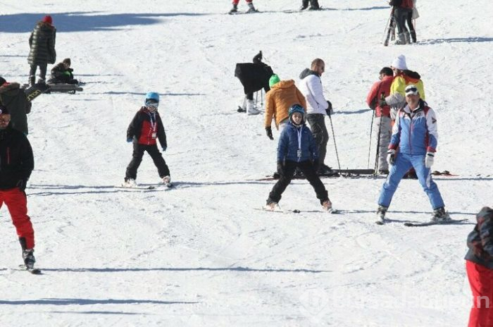 Uludağ'da oteller yüzde 100'e yakın doldu