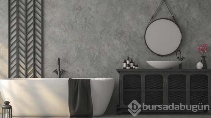 Banyo için cesaret verici renkler