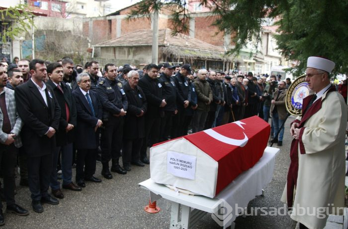 Bursa'da kaza kurşunuyla ölen polis gözyaşlarıyla uğurlandı	