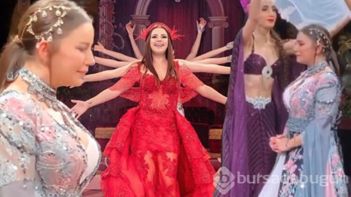 Merve Özbey'in kına gecesine ünlü akını