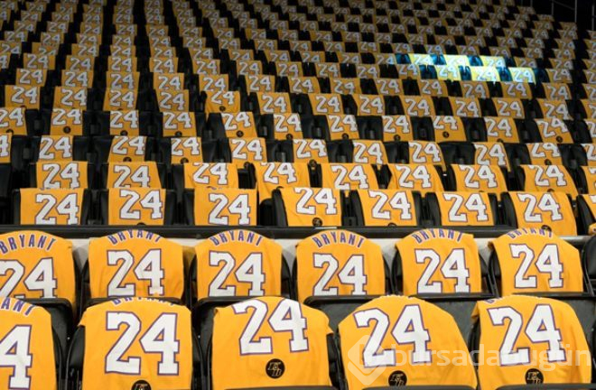 Kobe Bryant'a Lakers maçında tüyleri diken diken eden veda!
