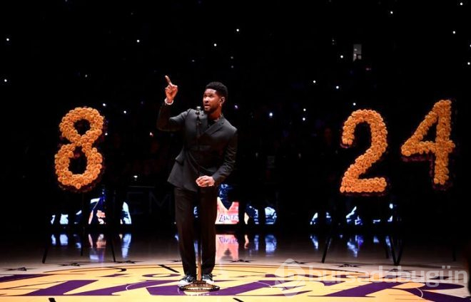 Kobe Bryant'a Lakers maçında tüyleri diken diken eden veda!