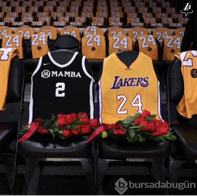Kobe Bryant'a Lakers maçında tüyleri diken diken eden veda!