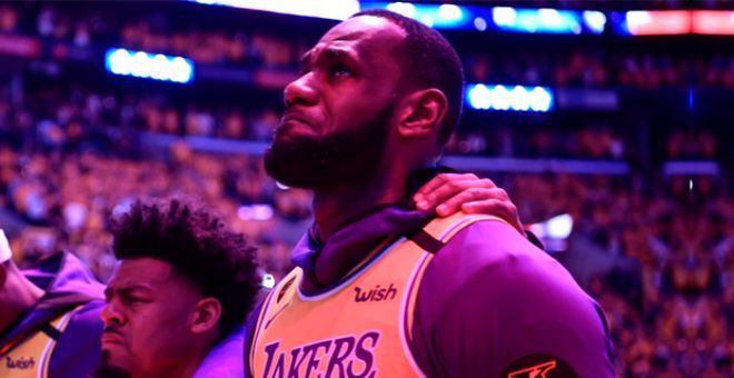 Kobe Bryant'a Lakers maçında tüyleri diken diken eden veda!