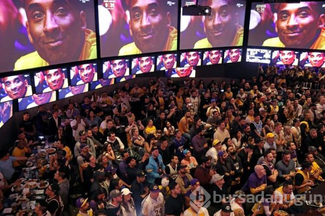 Kobe Bryant'a Lakers maçında tüyleri diken diken eden veda!