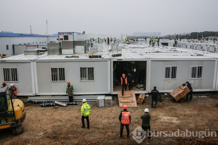10 günde tamamlanan hastane 