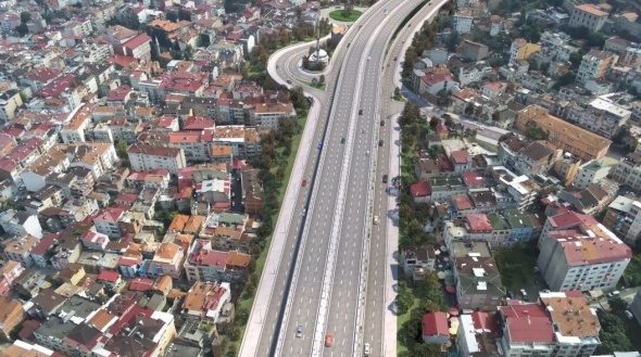 Türkiye'nin en maliyetli şehir içi yollarından Kanuni Bulvarı bittiğinde böyle olacak