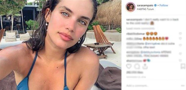 Sara Sampaio'nun güzellik sırları!