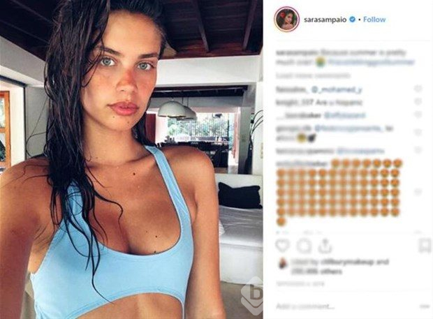 Sara Sampaio'nun güzellik sırları!
