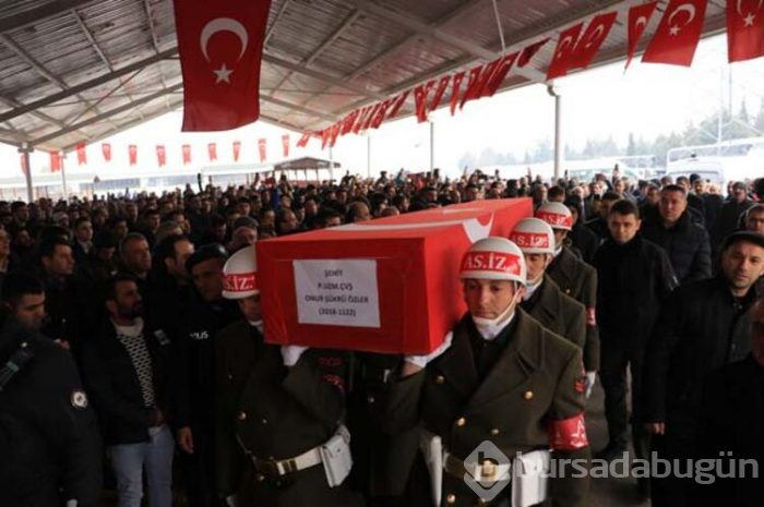 Suriye şehidi gözyaşlarıyla defnedildi