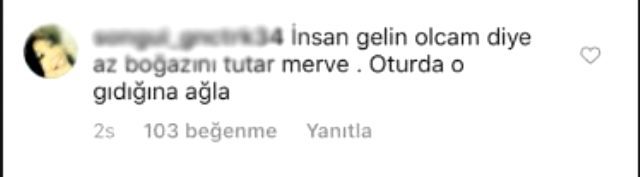 "Otur o gıdığına ağla" yorumuna sert tepki gösterdi