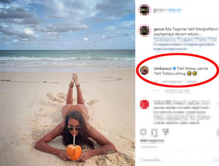 Işın Karaca'dan olay yorum!