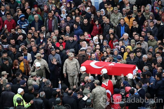 İdlib şehitleri son yolculuğuna uğurlandı