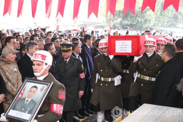 İdlib şehitleri son yolculuğuna uğurlandı