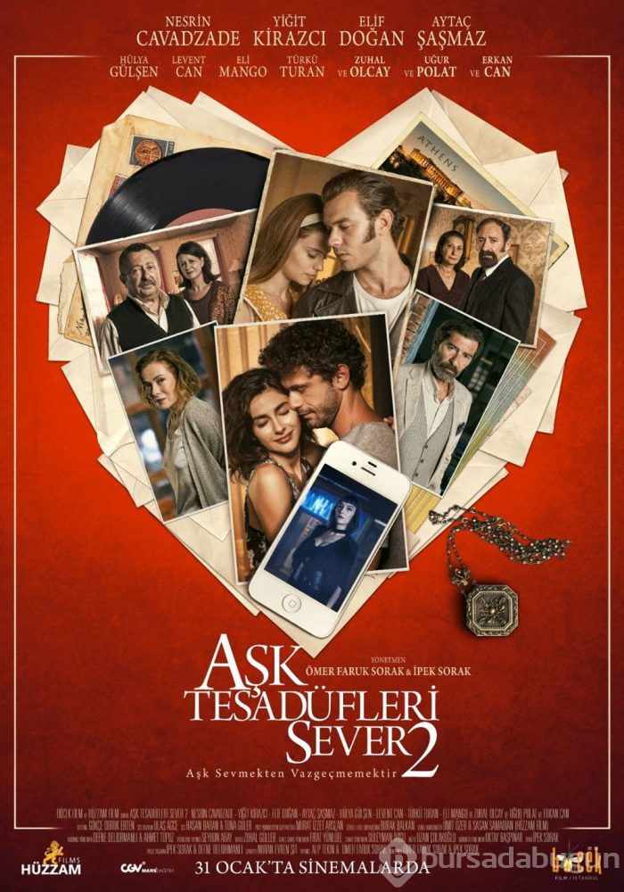 Aşk Tesadüfleri Sever 2'ye Paris'te gala
