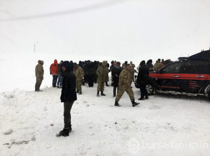 Çığ üstüne 39 kurban