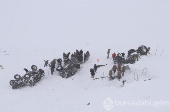 Çığ üstüne 39 kurban