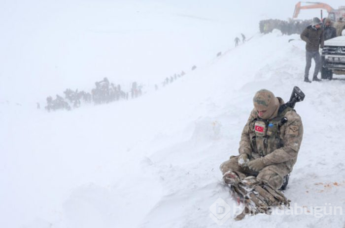 Çığ üstüne 39 kurban