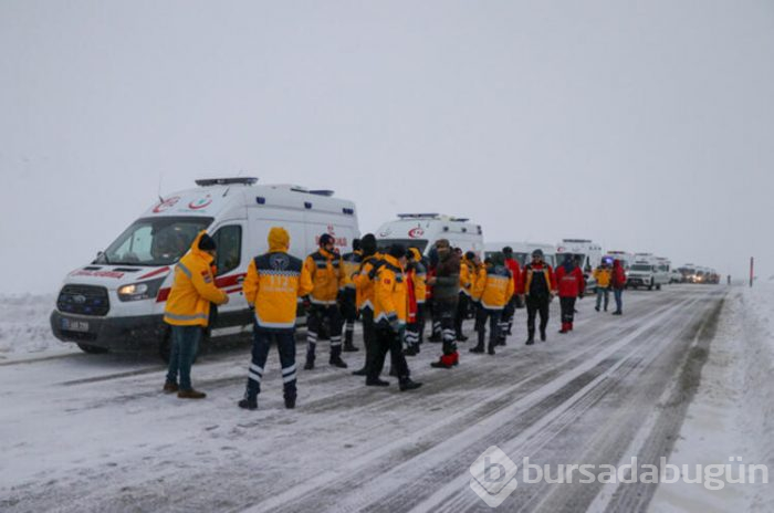 Çığ üstüne 39 kurban