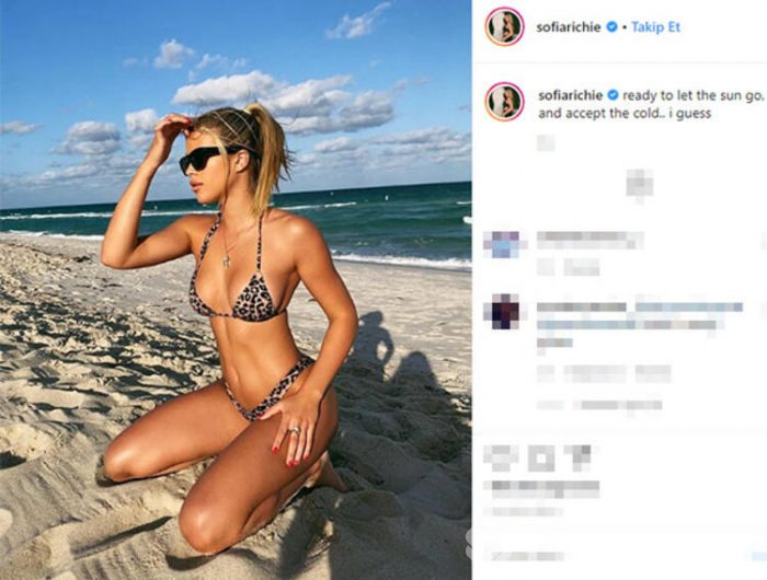 Kourtney affetmedi! Sofia, Kardashian'ı takipten çıkardı!