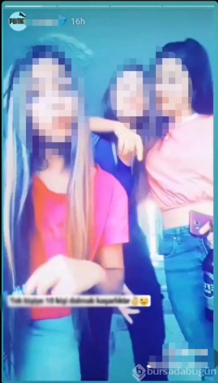 Genç kızlar çete kurmuş! Çocukları dövüyorlar...