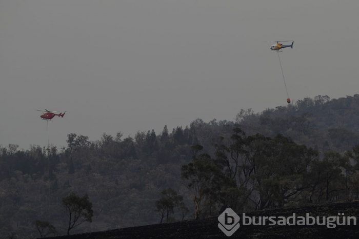 Yağmurlar yangının büyük bir kısmını söndürdü!