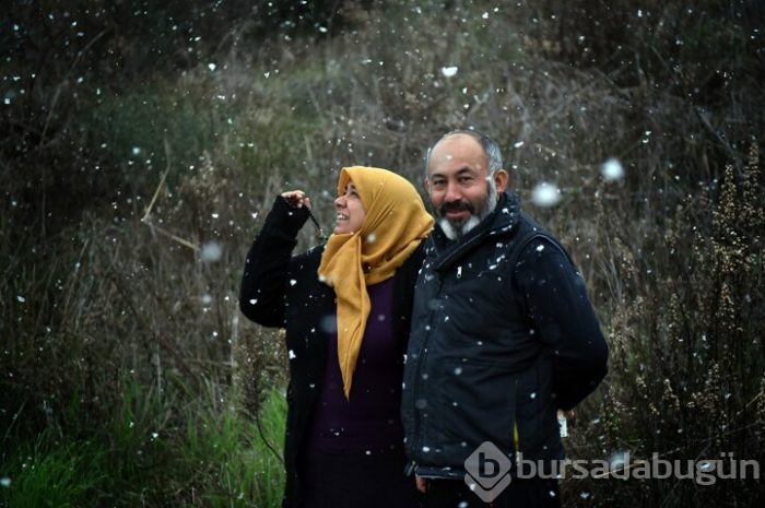 5 yıl aradan sonra ilk kez kar yağdı