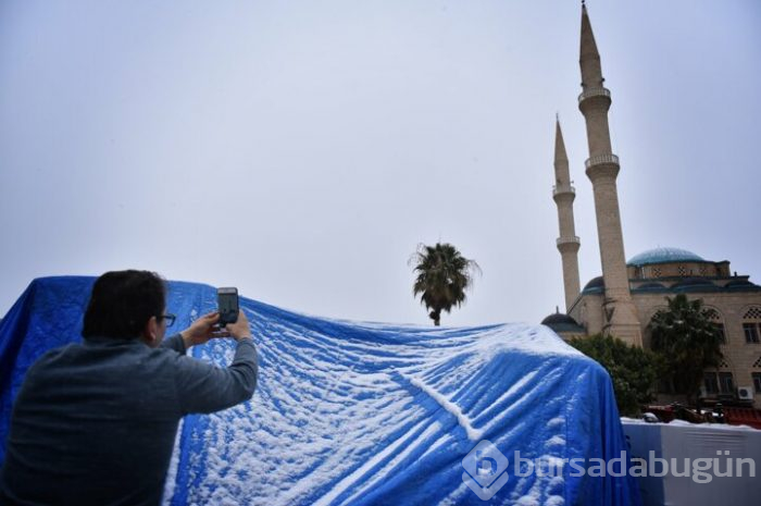 5 yıl aradan sonra ilk kez kar yağdı