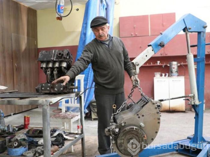 İki araç motoru tasarladı!