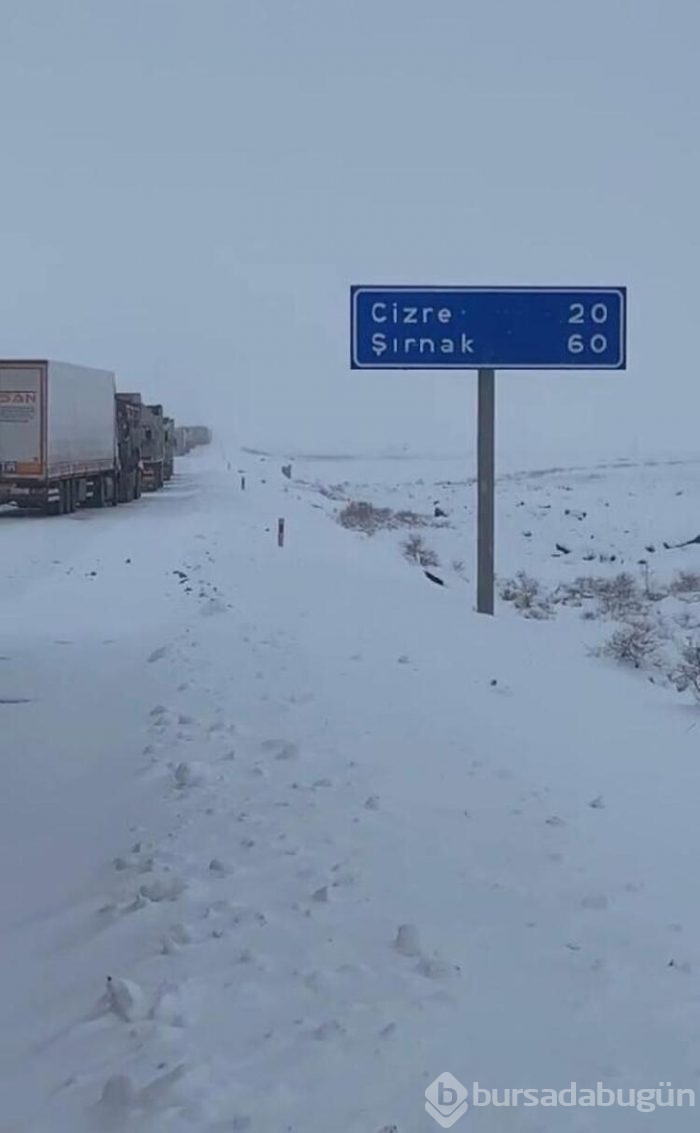 İpek Yolu kardan kapandı!