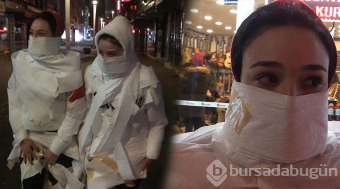 Sosyal medya paylaşımı için mumya oldular!