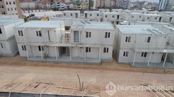 Elazığ'da konteyner kentler kuruluyor!