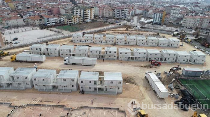 Elazığ'da konteyner kentler kuruluyor!