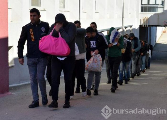 Yasa dışı bahis dolandırıcılığı çetesinin lüks yaşamı böyle görüntülendi!