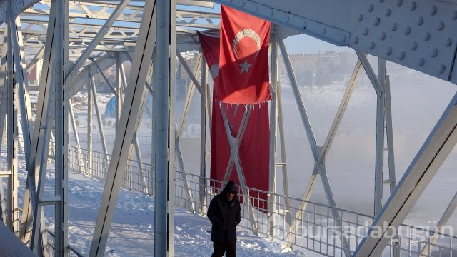 Ardahan'da termometreler eksi 38'i gördü