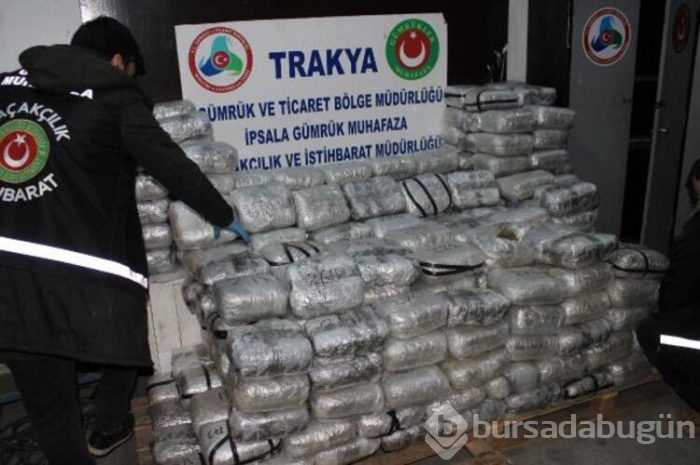 Operasyonda 2 ton 70 kilo esrar bulundu!