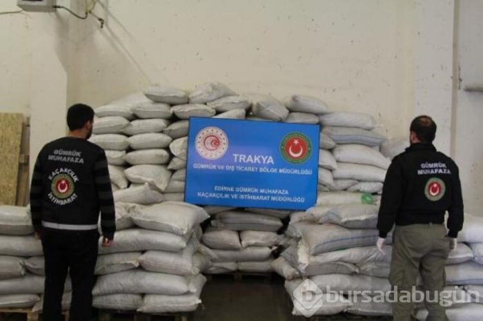 Operasyonda 2 ton 70 kilo esrar bulundu!