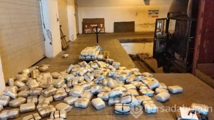 Operasyonda 2 ton 70 kilo esrar bulundu!