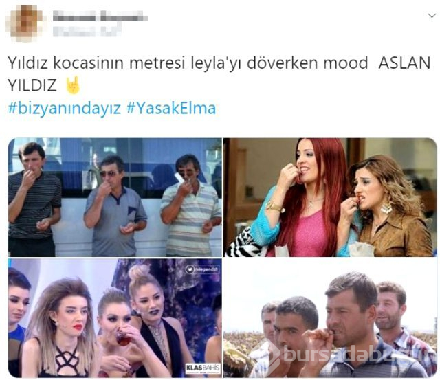 Yıldız'ın Leyla'ya saldırdığı sahne Twitter'da trend oldu