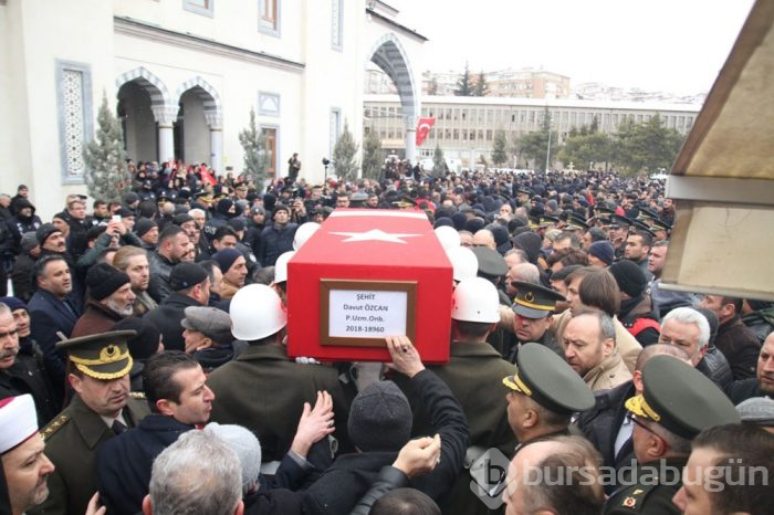 İdlib şehitleri son yolculuğuna uğurlandı