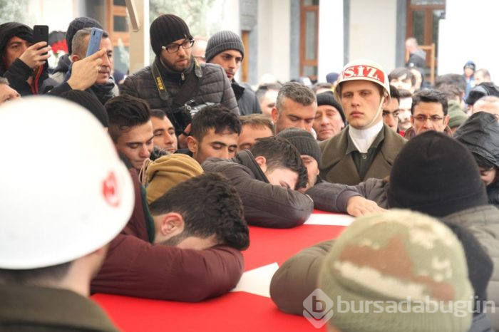 İdlib şehitleri son yolculuğuna uğurlandı