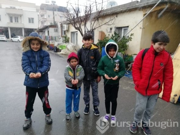 Nadir görülen hava olayı heyecanlandırdı!