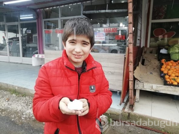 Nadir görülen hava olayı heyecanlandırdı!
