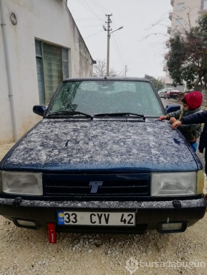 Nadir görülen hava olayı heyecanlandırdı!